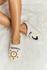 Melody Printed Plush Slide Slippers - Absolute fashion 2020