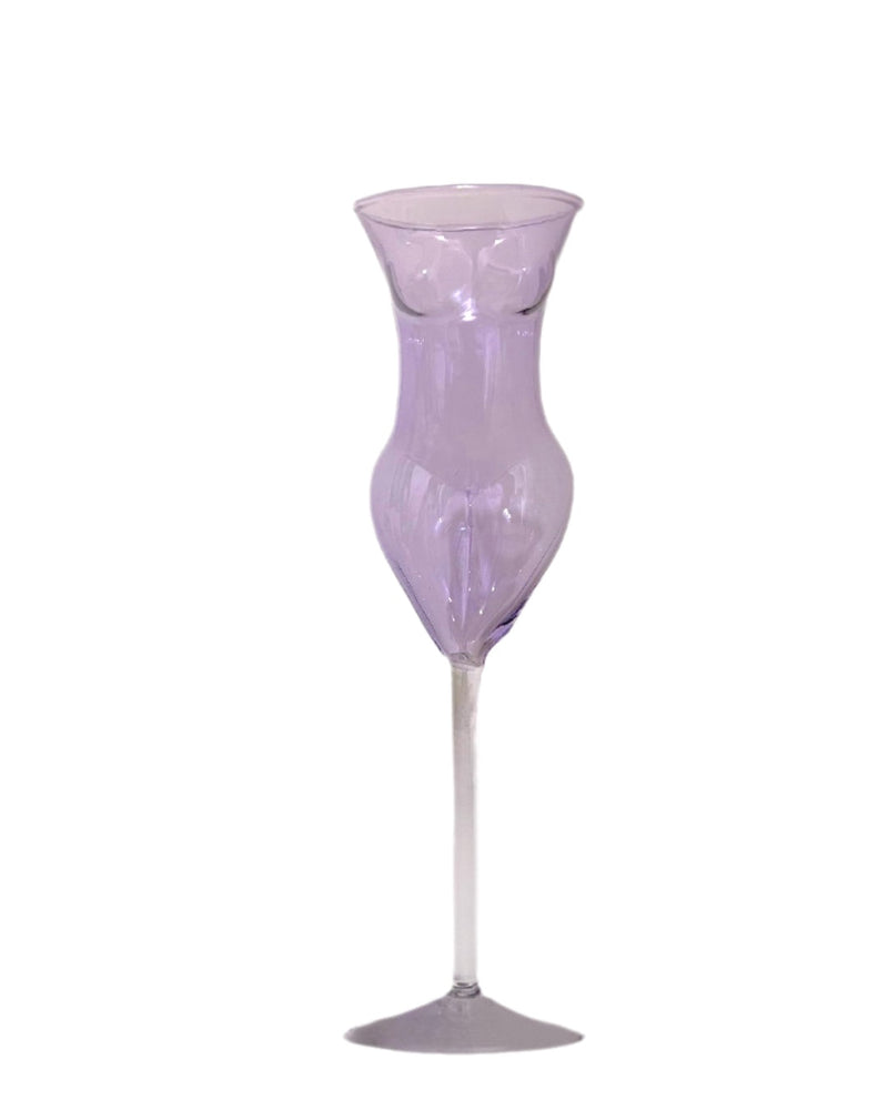 Purple Body Cocktail Glass