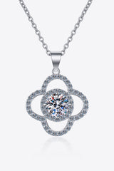 1 Carat Moissanite 925 Sterling Silver Necklace - Absolute fashion 2020