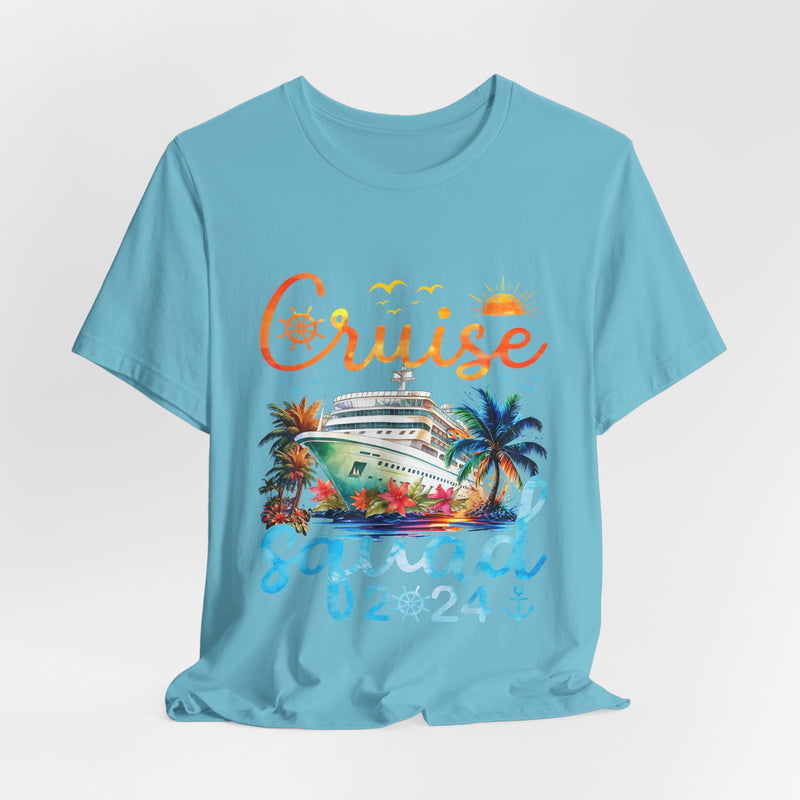 Cruise Squad-Unisex Jersey Short Sleeve Tee