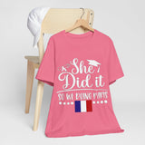 She Did It, So We're Doing Paris - Unisex Jersey Short Sleeve Tee