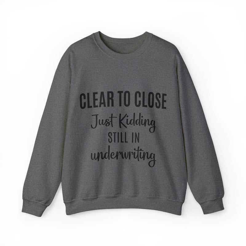 Clear to Close Sweatshirt - Absolute fashion 2020