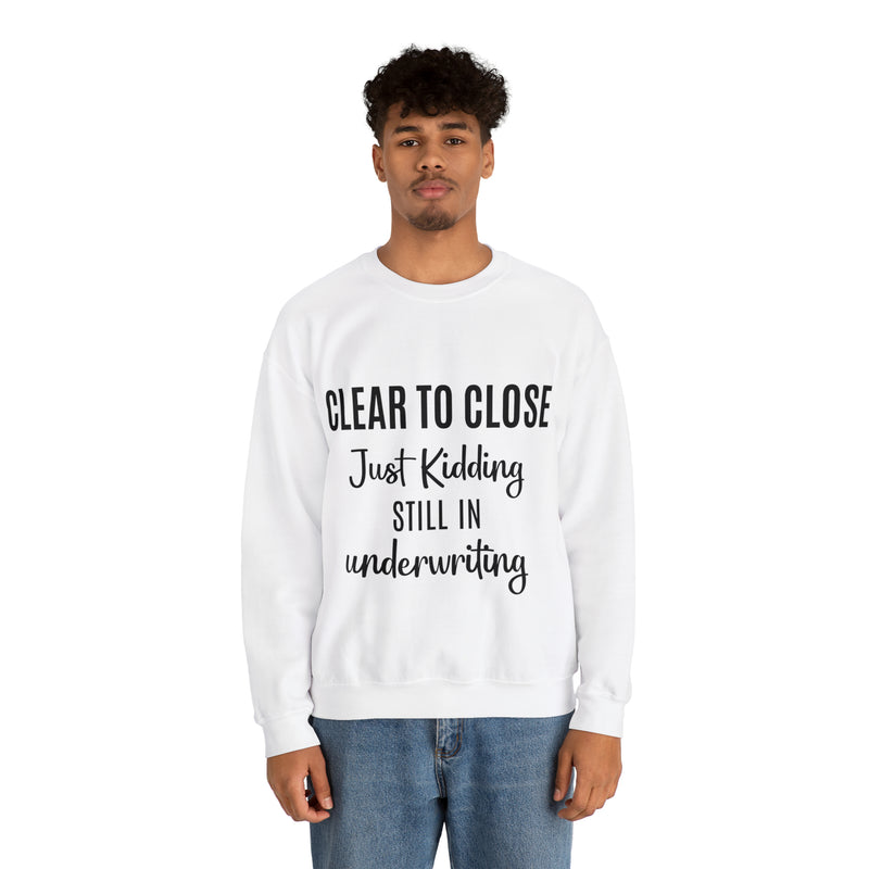 Clear to Close Sweatshirt - Absolute fashion 2020