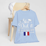 She Did It, So We're Doing Paris - Unisex Jersey Short Sleeve Tee