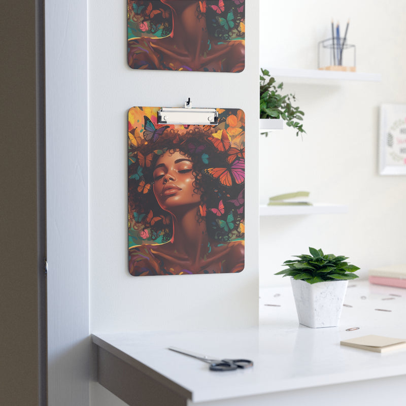 Ethereal Essence: The Butterfly Woman's Keepsake Clipboard - Absolute fashion 2020