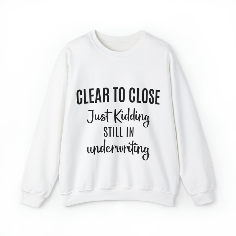 Clear to Close Sweatshirt - Absolute fashion 2020