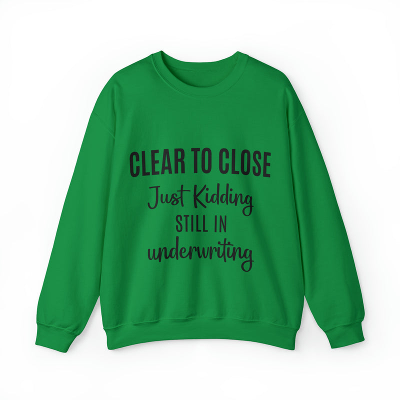 Clear to Close Sweatshirt - Absolute fashion 2020