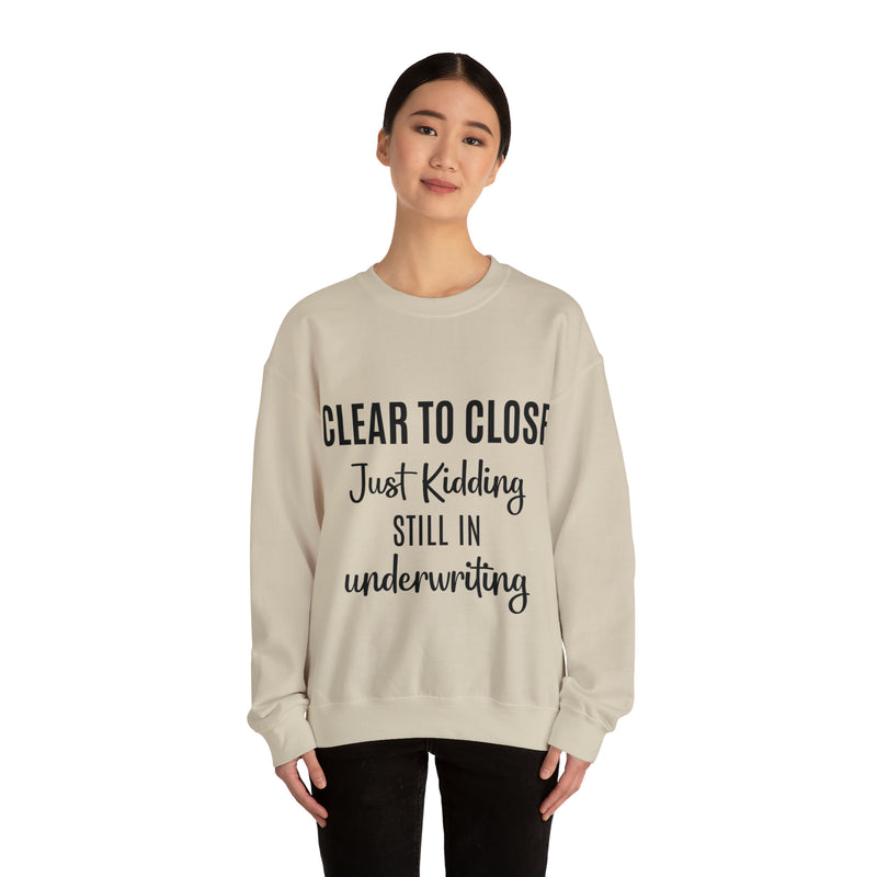 Clear to Close Sweatshirt - Absolute fashion 2020