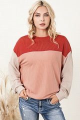 Color Block Dropped Shoulder T-Shirt - Absolute fashion 2020