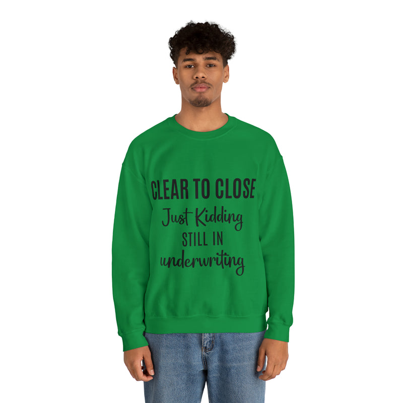 Clear to Close Sweatshirt - Absolute fashion 2020