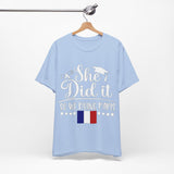 She Did It, So We're Doing Paris - Unisex Jersey Short Sleeve Tee
