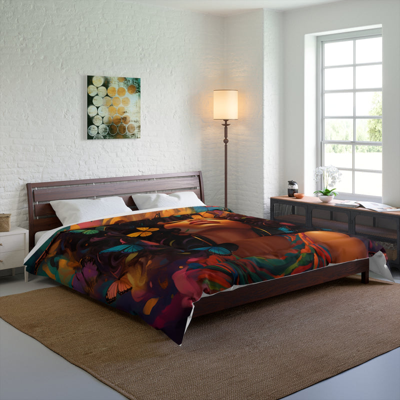 Serene Slumbers: Embrace of the Beautiful Butterfly Woman Comforter - Absolute fashion 2020
