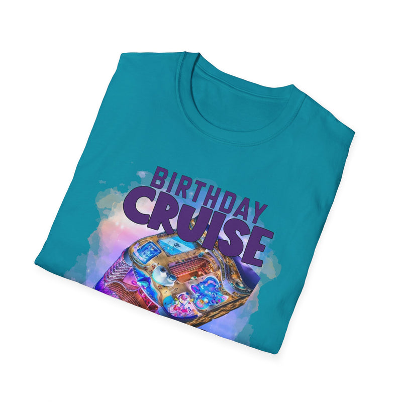 Antique Heliconia Birthday Cruise Turn-up T-Shirt
