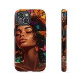 Winged Guardian: The Butterfly Woman's Durable Armor Cases
