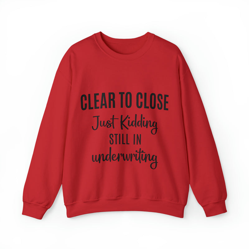 Clear to Close Sweatshirt - Absolute fashion 2020