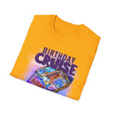 Antique Heliconia Birthday Cruise Turn-up T-Shirt