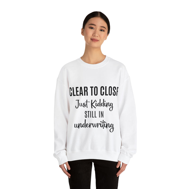 Clear to Close Sweatshirt - Absolute fashion 2020