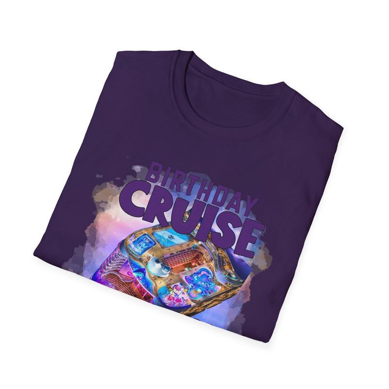 Antique Heliconia Birthday Cruise Turn-up T-Shirt