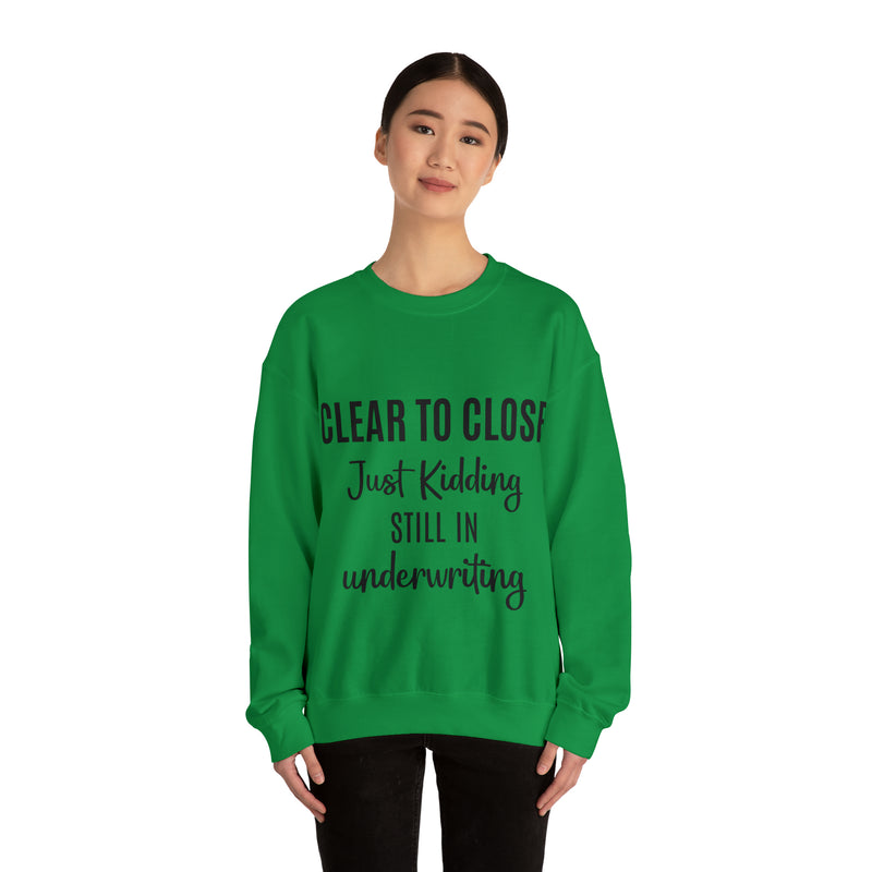 Clear to Close Sweatshirt - Absolute fashion 2020