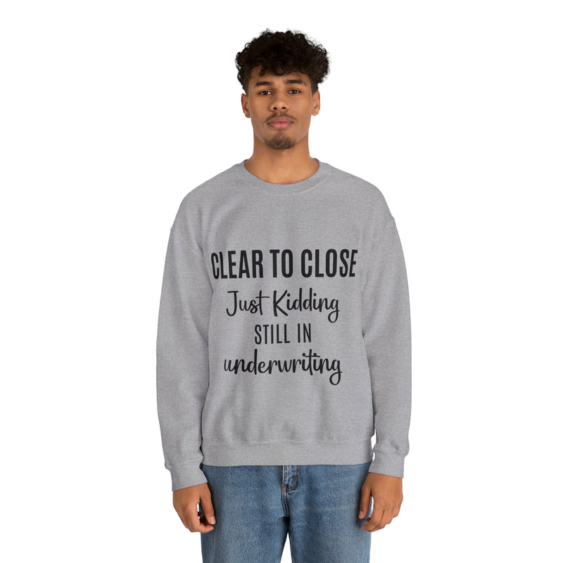 Clear to Close Sweatshirt - Absolute fashion 2020