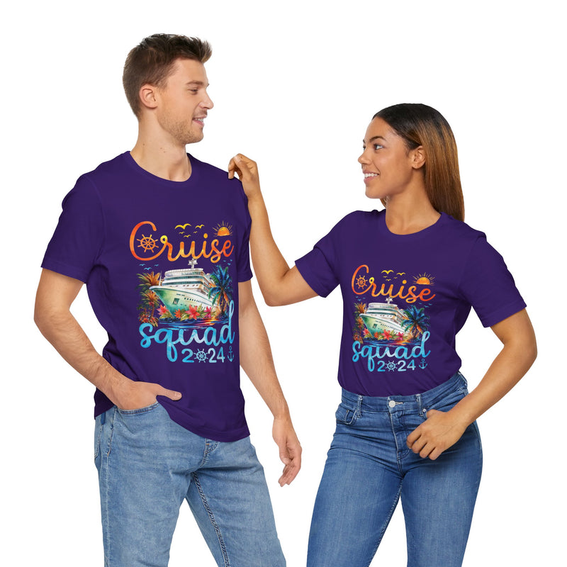 Cruise Squad-Unisex Jersey Short Sleeve Tee