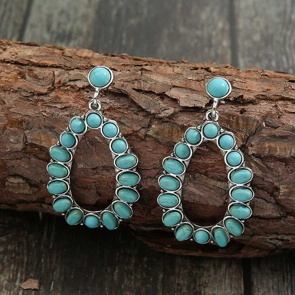 Artificial Turquoise Earrings - Absolute fashion 2020