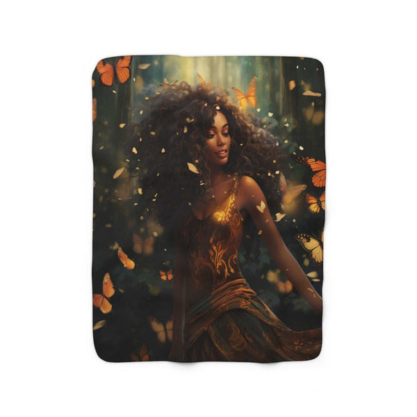 Beautiful Woman Sherpa Fleece Blanket - Absolute fashion 2020