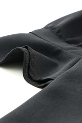 Black Ruffled Sleeve Shift Dress - Absolute fashion 2020