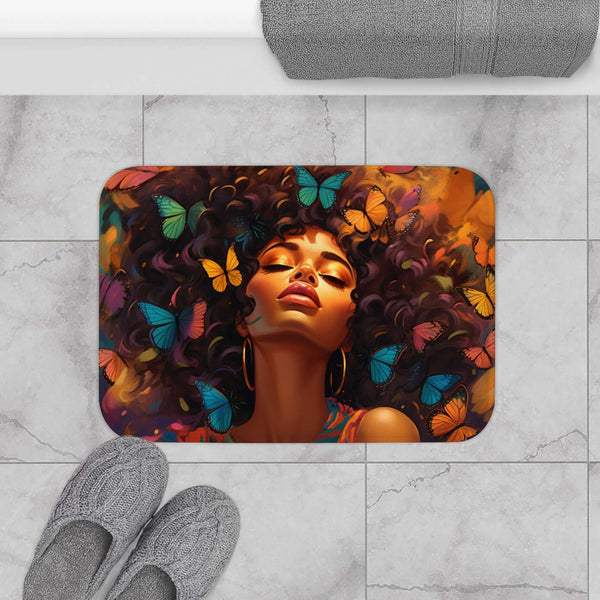 Butterfly Woman Bath Mat - Absolute fashion 2020