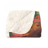 Butterfly Woman Sherpa Fleece Blanket - Absolute fashion 2020