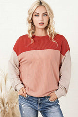 Color Block Dropped Shoulder T-Shirt - Absolute fashion 2020