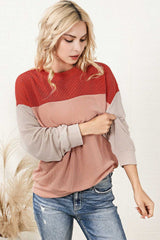 Color Block Dropped Shoulder T-Shirt - Absolute fashion 2020
