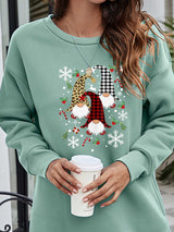 Graphic Round Neck Dropped Shoulder Sweatshirt - Absolute fashion 2020