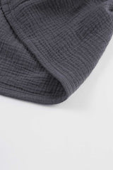 Gray Wide Leg Ruffle Jumpsuit - Absolute fashion 2020