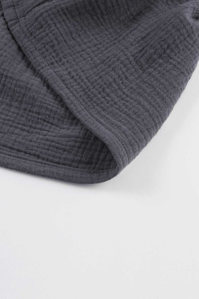 Gray Wide Leg Ruffle Jumpsuit - Absolute fashion 2020