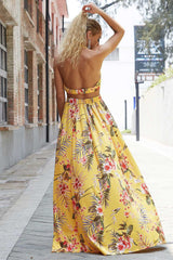 Halter Neck Split Dress - Absolute fashion 2020