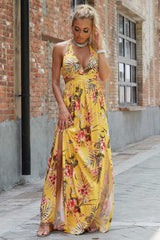 Halter Neck Split Dress - Absolute fashion 2020