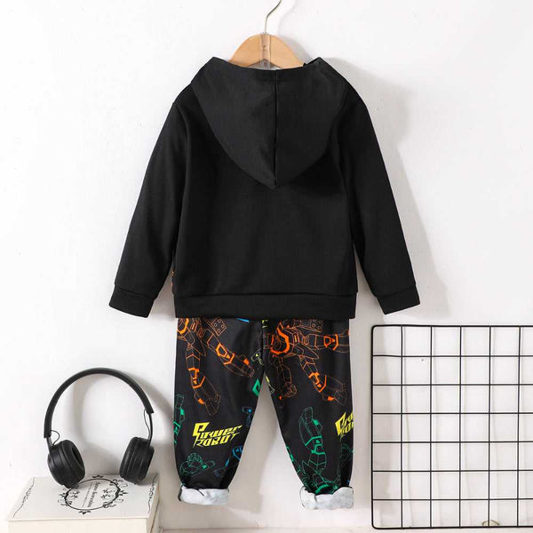 Long Sleeve Hoodie and Pants Set - Absolute fashion 2020