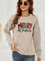 MERRY CHRISTMAS Graphic Sweatshirt - Absolute fashion 2020
