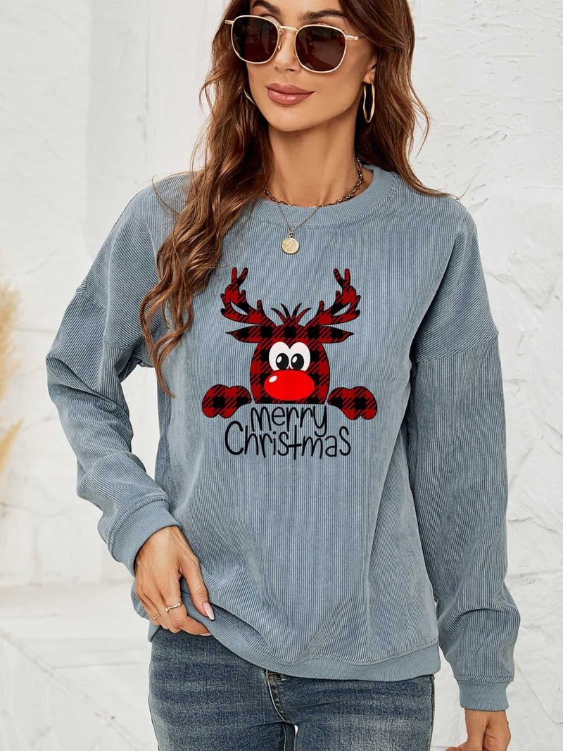 MERRY CHRISTMAS Graphic Sweatshirt - Absolute fashion 2020