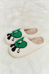 Melody Love Heart Print Plush Slippers - Absolute fashion 2020
