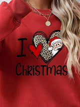 CHRISTMAS Graphic Round Neck Sweatshirt - Absolute fashion 2020