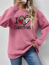 CHRISTMAS Graphic Round Neck Sweatshirt - Absolute fashion 2020