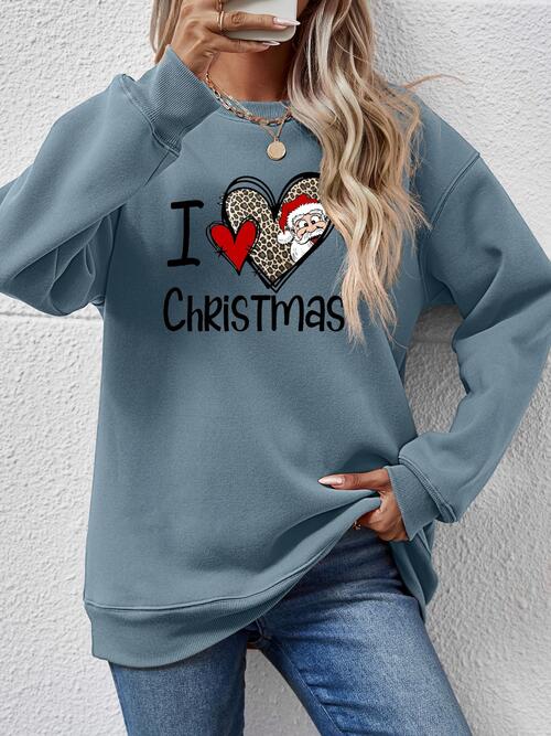 CHRISTMAS Graphic Round Neck Sweatshirt - Absolute fashion 2020