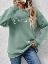 FOLLOW YOUR DREAMS Graphic Sweatshirt - Absolute fashion 2020