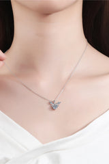 1 Carat Moissanite 925 Sterling Silver Necklace - Absolute fashion 2020