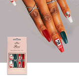 Christmas Theme ABS Press-On Nails - Absolute fashion 2020
