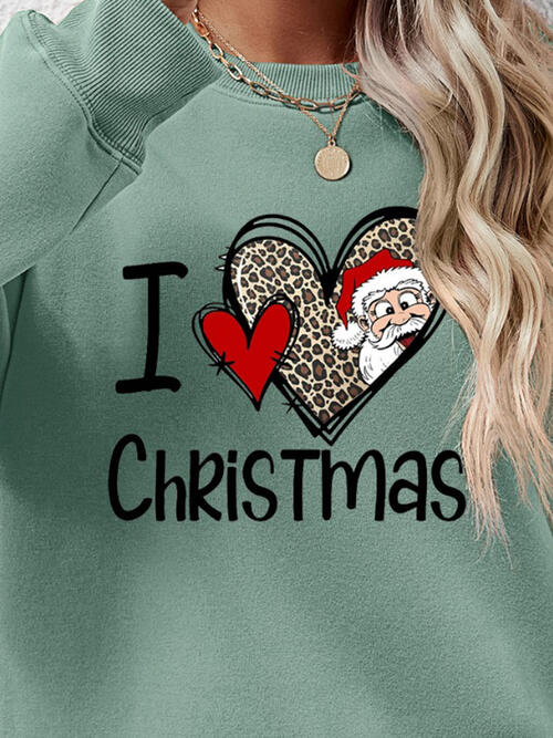 CHRISTMAS Graphic Round Neck Sweatshirt - Absolute fashion 2020