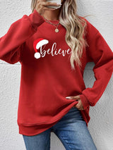 BELIEVE Graphic Long Sleeve Sweatshirt - Absolute fashion 2020