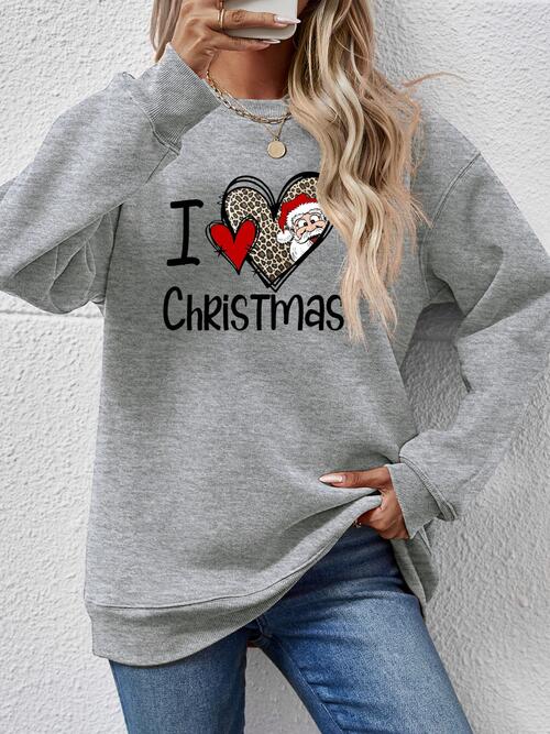 CHRISTMAS Graphic Round Neck Sweatshirt - Absolute fashion 2020